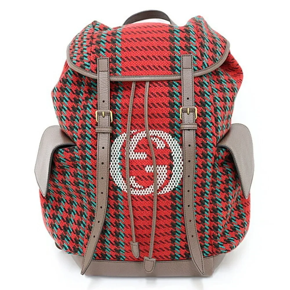 GUCCI Red Backpack - Picture 1 of 3